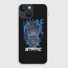 Чехол для iPhone 13 mini с принтом Static Wayne в городе Новоалтайск,  |  | Тематика изображения на принте: 2014 | metal | music | need for speed | nfs | only | r.i.p | rip | rock | static | static x | staticx | the | wayne static | x | метал | музыка | нфс | рок | статик | уэйн статик