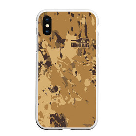 Чехол для iPhone XS Max матовый с принтом KING OF TANKS в городе Новоалтайск, Силикон | Область печати: задняя сторона чехла, без боковых панелей | amx | bat chatillon | blitz | leopard | mmo | t1 | tank | tanks | vod | wg | world | wot | wz | ворлд | гайд | ис 7 | монстры | оф | стальные | т 62 | танк | танки | танкс