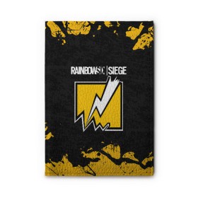 Обложка для автодокументов с принтом RAINBOW SIX | SIEGE BANDIT в городе Новоалтайск, натуральная кожа |  размер 19,9*13 см; внутри 4 больших “конверта” для документов и один маленький отдел — туда идеально встанут права | 6 | outbreak | rainbow | rainbow six siege | six | tom clancys | радуга осада | том клэнси