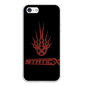 Чехол для iPhone 5/5S матовый с принтом Static-X в городе Новоалтайск, Силикон | Область печати: задняя сторона чехла, без боковых панелей | 2014 | metal | music | need for speed | nfs | only | r.i.p | rip | rock | static | static x | staticx | the | wayne static | x | метал | музыка | нфс | рок | статик | уэйн статик