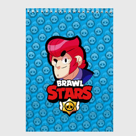 Скетчбук с принтом Brawl Stars в городе Новоалтайск, 100% бумага
 | 48 листов, плотность листов — 100 г/м2, плотность картонной обложки — 250 г/м2. Листы скреплены сверху удобной пружинной спиралью | brawl | brawl stars | stars | бравл | бравл старс | браво старс | игра | компьютерная | онлайн | старс