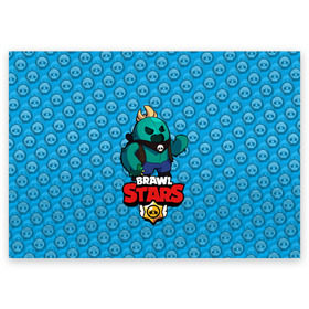 Поздравительная открытка с принтом Brawl Stars в городе Новоалтайск, 100% бумага | плотность бумаги 280 г/м2, матовая, на обратной стороне линовка и место для марки
 | brawl | brawl stars | stars | бравл | бравл старс | браво старс | игра | компьютерная | онлайн | старс