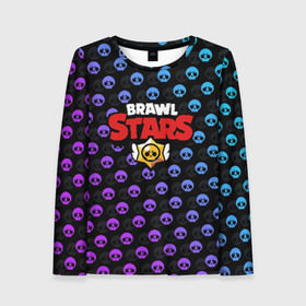 Женский лонгслив 3D с принтом Brawl Stars в городе Новоалтайск, 100% полиэстер | длинные рукава, круглый вырез горловины, полуприлегающий силуэт | brawl | brawl stars | stars | бравл | бравл старс | браво старс | игра | компьютерная | онлайн | старс