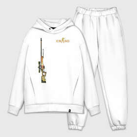 Мужской костюм хлопок OVERSIZE с принтом Cs Go Awp в городе Новоалтайск,  |  | awp | cs go | dragon lore | авп | драгон лор | кс го