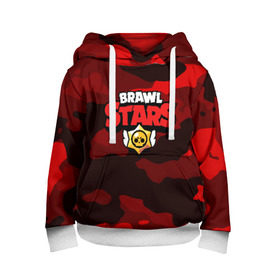 Детская толстовка 3D с принтом BRAWL STARS в городе Новоалтайск, 100% полиэстер | двухслойный капюшон со шнурком для регулировки, мягкие манжеты на рукавах и по низу толстовки, спереди карман-кенгуру с мягким внутренним слоем | android | brawl stars | games | mobile game | stars | игры | мобильные игры