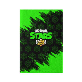 Обложка для паспорта матовая кожа с принтом BRAWL STARS в городе Новоалтайск, натуральная матовая кожа | размер 19,3 х 13,7 см; прозрачные пластиковые крепления | brawl stars | bull | colt | leon | stars | берли | бо | брок | ворон | джесси | динамайк | дэррил | кольт | леон | мортис | нита | пайпер | пенни | поко | пэм | рикошет | спайк | тара | фрэнк | шелли | эль примо