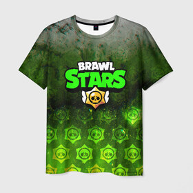 Мужская футболка 3D с принтом BRAWL STARS в городе Новоалтайск, 100% полиэфир | прямой крой, круглый вырез горловины, длина до линии бедер | Тематика изображения на принте: brawl stars | bull | colt | leon | stars | берли | бо | брок | ворон | джесси | динамайк | дэррил | кольт | леон | мортис | нита | пайпер | пенни | поко | пэм | рикошет | спайк | тара | фрэнк | шелли | эль примо