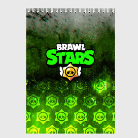 Скетчбук с принтом BRAWL STARS в городе Новоалтайск, 100% бумага
 | 48 листов, плотность листов — 100 г/м2, плотность картонной обложки — 250 г/м2. Листы скреплены сверху удобной пружинной спиралью | brawl stars | bull | colt | leon | stars | берли | бо | брок | ворон | джесси | динамайк | дэррил | кольт | леон | мортис | нита | пайпер | пенни | поко | пэм | рикошет | спайк | тара | фрэнк | шелли | эль примо