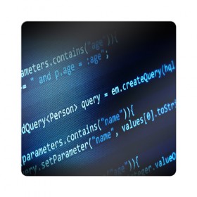 Магнит виниловый Квадрат с принтом CODE STYLE в городе Новоалтайск, полимерный материал с магнитным слоем | размер 9*9 см, закругленные углы | hugo weaving | pc | the matrix | код | компьютеры | матрица | матрица 4 | программист | программный код | цифры