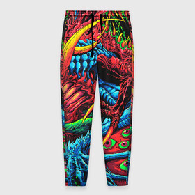 Мужские брюки 3D с принтом CS GO hyper beast skin в городе Новоалтайск, 100% полиэстер | манжеты по низу, эластичный пояс регулируется шнурком, по бокам два кармана без застежек, внутренняя часть кармана из мелкой сетки | awp | counter strike | cs go | cs go global offensive | hyper beast | skin cs | team cs | команды cs | скины оружия | скоростной зверь | хайпер бист