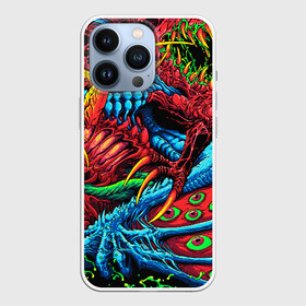 Чехол для iPhone 13 Pro с принтом CS GO hyper beast skin в городе Новоалтайск,  |  | Тематика изображения на принте: awp | counter strike | cs go | cs go global offensive | hyper beast | skin cs | team cs | команды cs | скины оружия | скоростной зверь | хайпер бист