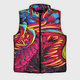 Мужской жилет утепленный 3D с принтом CS GO hyper beast skin в городе Новоалтайск,  |  | awp | counter strike | cs go | cs go global offensive | hyper beast | skin cs | team cs | команды cs | скины оружия | скоростной зверь | хайпер бист