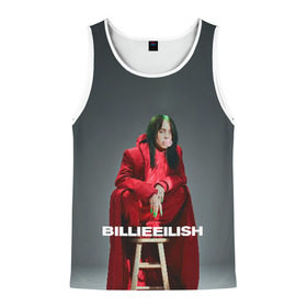 Мужская майка 3D с принтом Billie Eilish в городе Новоалтайск, 100% полиэстер | круглая горловина, приталенный силуэт, длина до линии бедра. Пройма и горловина окантованы тонкой бейкой | at | billie | don’t | eilish | electronic | eyes | me | music | ocean | pirate | smile | synthpop | usa | айлиш | билли | музыка | пайрэт | синти поп | сша | электронная | электропоп