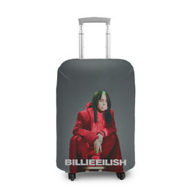 Чехол для чемодана 3D с принтом Billie Eilish в городе Новоалтайск, 86% полиэфир, 14% спандекс | двустороннее нанесение принта, прорези для ручек и колес | at | billie | don’t | eilish | electronic | eyes | me | music | ocean | pirate | smile | synthpop | usa | айлиш | билли | музыка | пайрэт | синти поп | сша | электронная | электропоп
