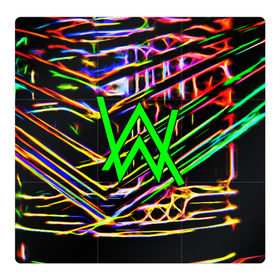 Магнитный плакат 3Х3 с принтом ALAN WALKER DJ в городе Новоалтайск, Полимерный материал с магнитным слоем | 9 деталей размером 9*9 см | alan walker | aw | electro | electro music | music | алан уокер | музыка | музыкант | электро | электронная музыка