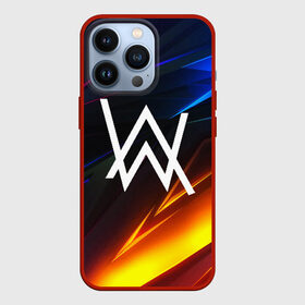 Чехол для iPhone 13 Pro с принтом ALAN WALKER STRIPES в городе Новоалтайск,  |  | Тематика изображения на принте: alan walker | aw | electro | electro music | music | алан уокер | музыка | музыкант | электро | электронная музыка