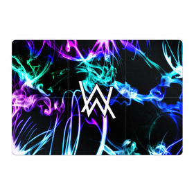 Магнитный плакат 3Х2 с принтом ALAN WALKER в городе Новоалтайск, Полимерный материал с магнитным слоем | 6 деталей размером 9*9 см | alan walker | aw | electro | electro music | music | алан уокер | музыка | музыкант | электро | электронная музыка