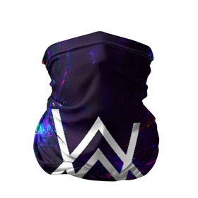 Бандана-труба 3D с принтом ALAN WALKER NEON в городе Новоалтайск, 100% полиэстер, ткань с особыми свойствами — Activecool | плотность 150‒180 г/м2; хорошо тянется, но сохраняет форму | alan walker | aw | electro | electro music | music | алан уокер | музыка | музыкант | электро | электронная музыка