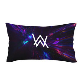 Подушка 3D антистресс с принтом ALAN WALKER NEON в городе Новоалтайск, наволочка — 100% полиэстер, наполнитель — вспененный полистирол | состоит из подушки и наволочки на молнии | alan walker | aw | electro | electro music | music | алан уокер | музыка | музыкант | электро | электронная музыка