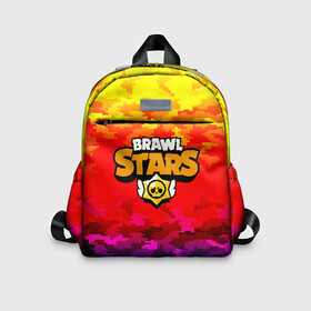 Детский рюкзак 3D с принтом BRAWL STARS в городе Новоалтайск, 100% полиэстер | лямки с регулируемой длиной, сверху петелька, чтобы рюкзак можно было повесить на вешалку. Основное отделение закрывается на молнию, как и внешний карман. Внутри дополнительный карман. По бокам два дополнительных кармашка | android | brawl stars | games | mobile game | stars | игры | мобильные игры