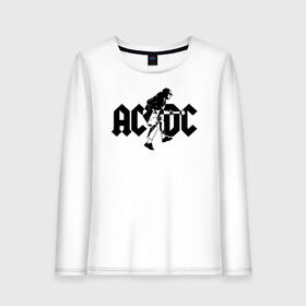 Женский лонгслив хлопок с принтом AC DC в городе Новоалтайск, 100% хлопок |  | ac dc | acdc | acdc ас дс | австралийская | ангус янг | асдс | блюз | группа | крис слэйд | метал | молния | музыка | певцы | рок | рок н ролл | стиви янг | хард | хардрок | эксл роуз