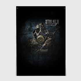Постер с принтом S.T.A.L.K.E.R.:CALL OF PRIPYAT в городе Новоалтайск, 100% бумага
 | бумага, плотность 150 мг. Матовая, но за счет высокого коэффициента гладкости имеет небольшой блеск и дает на свету блики, но в отличии от глянцевой бумаги не покрыта лаком | call of pripyat | stalker | аномалия | аэс | знак | зов припяти | колесо обозрения | креосан | припять | радиация | советский | союз | сталкер | чернобыль