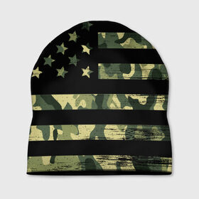 Шапка 3D с принтом American Flag Camo в городе Новоалтайск, 100% полиэстер | универсальный размер, печать по всей поверхности изделия | eagle | states | united | usa | армейские | армия | камуфляж | орел | служба | снайпер | соединенных | солдат | сша | форма | штатов