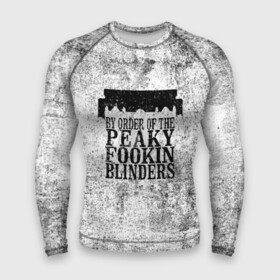 Мужской рашгард 3D с принтом Острые козырьки в городе Новоалтайск,  |  | gin | peaky blinders | shelby | the garrison | альфи соломонс | артур | братья | гаррисон | грейс берджесс | джин | джон | мафия | острые козырьки | сериал | томас | финн | шелби