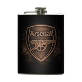 Фляга с принтом Arsenal в городе Новоалтайск, металлический корпус | емкость 0,22 л, размер 125 х 94 мм. Виниловая наклейка запечатывается полностью | Тематика изображения на принте: arsenal | arsenal fc | the gunners | английский клуб | арсенал | лондон | лондонский арсенал | премьер лига | футбол | футболист | футбольный клуб