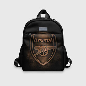 Детский рюкзак 3D с принтом Arsenal в городе Новоалтайск, 100% полиэстер | лямки с регулируемой длиной, сверху петелька, чтобы рюкзак можно было повесить на вешалку. Основное отделение закрывается на молнию, как и внешний карман. Внутри дополнительный карман. По бокам два дополнительных кармашка | arsenal | arsenal fc | the gunners | английский клуб | арсенал | лондон | лондонский арсенал | премьер лига | футбол | футболист | футбольный клуб