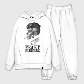 Мужской костюм хлопок OVERSIZE с принтом Peaky Blinders в городе Новоалтайск,  |  | blinders | peaky | shelby | thomas | козырьки | острые | сериалы | томас | шелби