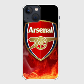 Чехол для iPhone 13 mini с принтом Arsenal в городе Новоалтайск,  |  | arsenal | arsenal fc | the gunners | английский клуб | арсенал | лондон | лондонский арсенал | премьер лига | футбол | футболист | футбольный клуб