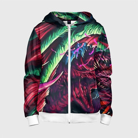 Детская толстовка 3D на молнии с принтом HYPER BEAST в городе Новоалтайск, 100% полиэстер |  манжеты и пояс оформлены широкой мягкой резинкой, двухслойный капюшон со шнурком для регулировки, спереди карманы и застежка-молния
 | awp | counter strike | cs go | cs go global offensive | hyper beast | skin cs | team cs | команды cs | скины оружия | скоростной зверь | хайпер бист