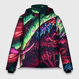 Мужская зимняя куртка 3D с принтом HYPER BEAST в городе Новоалтайск, верх — 100% полиэстер; подкладка — 100% полиэстер; утеплитель — 100% полиэстер | длина ниже бедра, свободный силуэт Оверсайз. Есть воротник-стойка, отстегивающийся капюшон и ветрозащитная планка. 

Боковые карманы с листочкой на кнопках и внутренний карман на молнии. | Тематика изображения на принте: awp | counter strike | cs go | cs go global offensive | hyper beast | skin cs | team cs | команды cs | скины оружия | скоростной зверь | хайпер бист