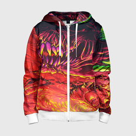 Детская толстовка 3D на молнии с принтом HyperBeast в городе Новоалтайск, 100% полиэстер |  манжеты и пояс оформлены широкой мягкой резинкой, двухслойный капюшон со шнурком для регулировки, спереди карманы и застежка-молния
 | awp | counter strike | cs go | cs go global offensive | hyper beast | skin cs | team cs | команды cs | скины оружия | скоростной зверь | хайпер бист
