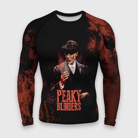 Мужской рашгард 3D с принтом Острые козырьки в городе Новоалтайск,  |  | gin | peaky blinders | shelby | the garrison | альфи соломонс | артур | братья | гаррисон | грейс берджесс | джин | джон | мафия | острые козырьки | сериал | томас | финн | шелби