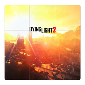 Магнитный плакат 3Х3 с принтом DYING LIGHT 2 в городе Новоалтайск, Полимерный материал с магнитным слоем | 9 деталей размером 9*9 см | 