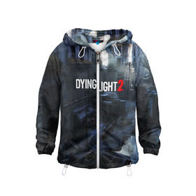 Детская ветровка 3D с принтом DYING LIGHT 2 в городе Новоалтайск, 100% полиэстер | подол и капюшон оформлены резинкой с фиксаторами, по бокам два кармана без застежек, один потайной карман на груди | dying light | dying light 2 | dying light the following | dying light: the following | horror | survivor | зомби | игры | умирающий свет