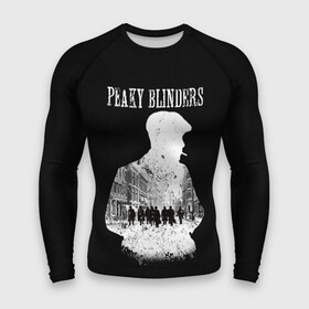 Мужской рашгард 3D с принтом Острые козырьки в городе Новоалтайск,  |  | gin | peaky blinders | shelby | the garrison | альфи соломонс | артур | братья | гаррисон | грейс берджесс | джин | джон | мафия | острые козырьки | сериал | томас | финн | шелби