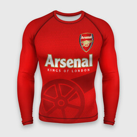 Мужской рашгард 3D с принтом Arsenal в городе Новоалтайск,  |  | arsenal | arsenal fc | the gunners | английский клуб | арсенал | лондон | лондонский арсенал | премьер лига | футбол | футболист | футбольный клуб