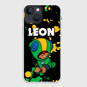 Чехол для iPhone 13 mini с принтом BRAWL STARS LEON в городе Новоалтайск,  |  | android | brawl stars | colt | crow | games | leon | penny | poco. | shelly | spike | wanted | брав | бравл старс | звезды | игры | мобильные игры | старс