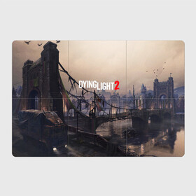 Магнитный плакат 3Х2 с принтом DYING LIGHT 2 в городе Новоалтайск, Полимерный материал с магнитным слоем | 6 деталей размером 9*9 см | dying light | dying light 2 | dying light the following | dying light: the following | horror | survivor | зомби | игры | умирающий свет