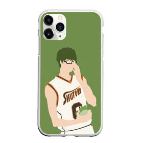 Чехол для iPhone 11 Pro Max матовый с принтом Shintarou Midorima в городе Новоалтайск, Силикон |  | basket | basketball | kuroko | kuroko no basket | midorima | shintarou | баскетбол | куроко | мидорима | шинтаро