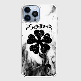 Чехол для iPhone 13 Pro Max с принтом Черный Клевер горящий фон в городе Новоалтайск,  |  | Тематика изображения на принте: asta | black bull | black clover | bull | clover | аста | бык | клевер | чёрный бык | чёрный клевер