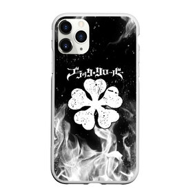 Чехол для iPhone 11 Pro матовый с принтом ЧЁРНЫЙ КЛЕВЕР в городе Новоалтайск, Силикон |  | asta | black bull | black clover | bright | bull | clover | fire | flame | heat | light | wildfire | аста | бык | искры | клевер | огненный | огонь | пламя | пожар | чёрный бык | чёрный клевер