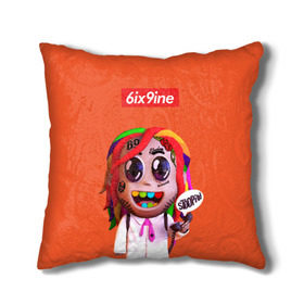 Подушка 3D с принтом 6ix9ine - STOOPID в городе Новоалтайск, наволочка – 100% полиэстер, наполнитель – холлофайбер (легкий наполнитель, не вызывает аллергию). | состоит из подушки и наволочки. Наволочка на молнии, легко снимается для стирки | 6ix9ine | gangsta | gangsta rap | hip hop | rap | scum gang | stoopid | tekashi | trap | гэнгста | гэнгста рэп | рэп | текаши | трэп | хип хоп
