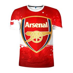 Мужская футболка 3D спортивная с принтом Arsenal в городе Новоалтайск, 100% полиэстер с улучшенными характеристиками | приталенный силуэт, круглая горловина, широкие плечи, сужается к линии бедра | arsenal | arsenal fc | the gunners | английский клуб | арсенал | лондон | лондонский арсенал | премьер лига | футбол | футболист | футбольный клуб