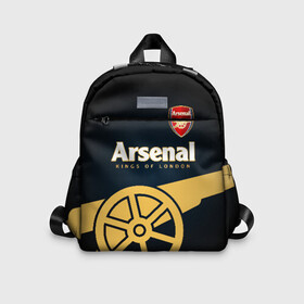 Детский рюкзак 3D с принтом Arsenal в городе Новоалтайск, 100% полиэстер | лямки с регулируемой длиной, сверху петелька, чтобы рюкзак можно было повесить на вешалку. Основное отделение закрывается на молнию, как и внешний карман. Внутри дополнительный карман. По бокам два дополнительных кармашка | arsenal | arsenal fc | the gunners | английский клуб | арсенал | лондон | лондонский арсенал | премьер лига | футбол | футболист | футбольный клуб