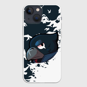 Чехол для iPhone 13 mini с принтом BRAWL STARS CROW в городе Новоалтайск,  |  | android | brawl stars | colt | crow | games | leon | penny | poco. | shelly | spike | wanted | брав | бравл старс | звезды | игры | мобильные игры | старс