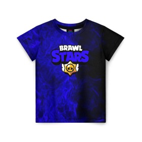 Детская футболка 3D с принтом Brawl Stars в городе Новоалтайск, 100% гипоаллергенный полиэфир | прямой крой, круглый вырез горловины, длина до линии бедер, чуть спущенное плечо, ткань немного тянется | brawl | brawl stars | stars | бравл | бравл старс | браво старс | игра | компьютерная | онлайн | старс